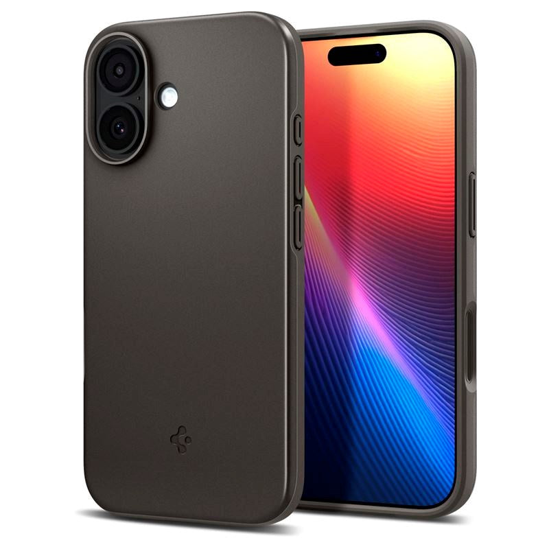 iPhone 17 Spigen Thin Fit Cover - MagSafe Kompatibel - Grå