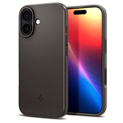iPhone 17 Spigen Thin Fit Cover - MagSafe Kompatibel - Grå