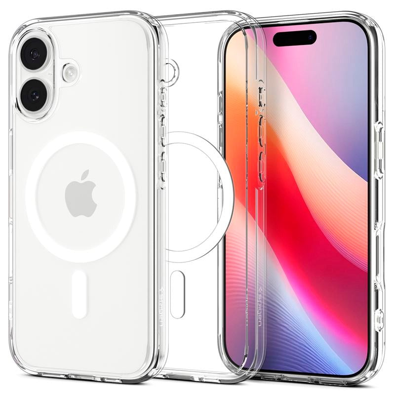 iPhone 17 Spigen Ultra Hybrid Cover - MagSafe Kompatibel - Gennemsigtig