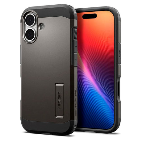 iPhone 17 Spigen Tough Armor T Cover - MagSafe Kompatibel - Grå