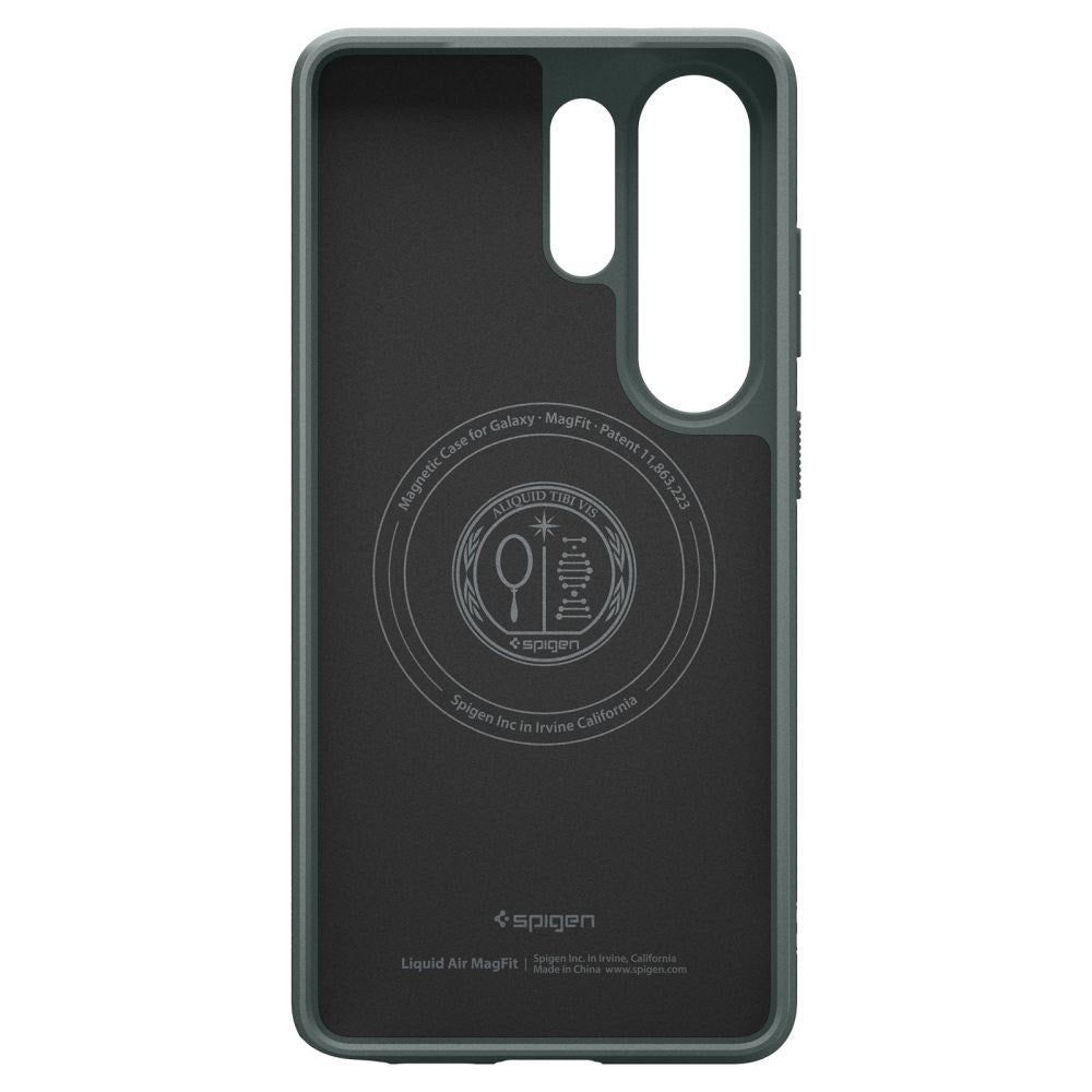 Samsung Galaxy S26 Ultra Spigen Liquid Air Cover - MagSafe Kompatibel - Grøn