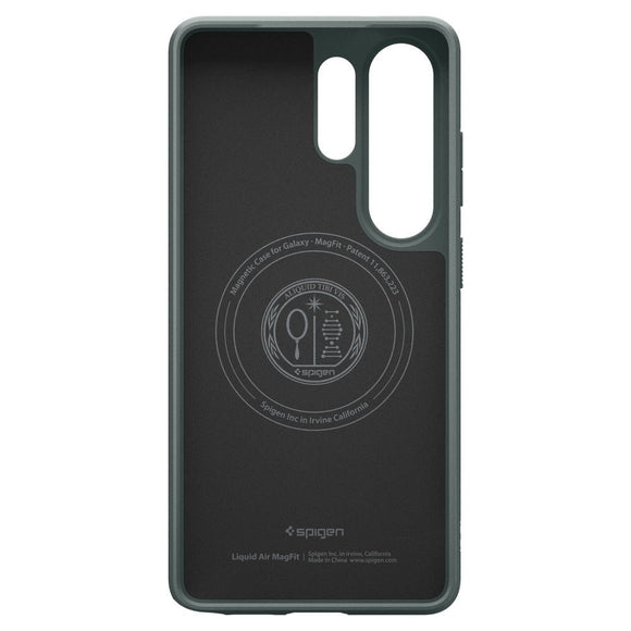 Samsung Galaxy S26 Ultra Spigen Liquid Air Cover - MagSafe Kompatibel - Grøn