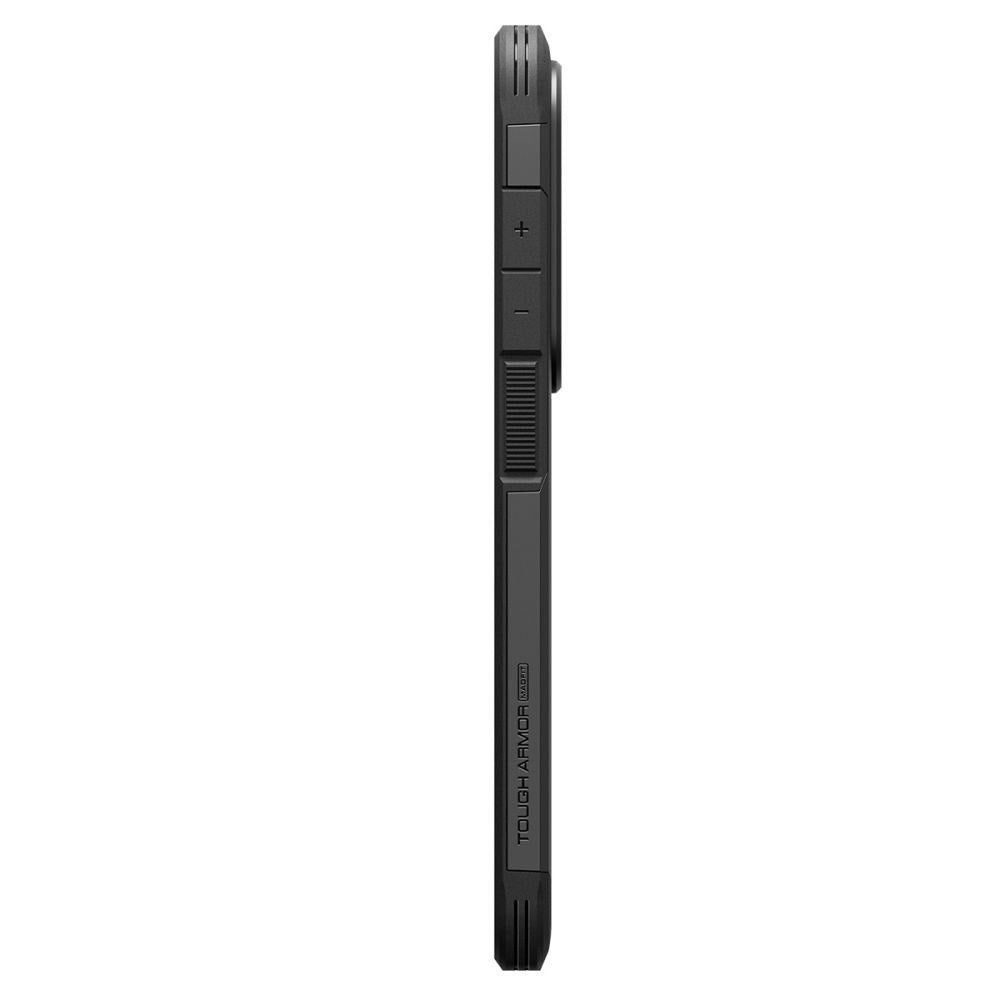 Samsung Galaxy S26 Ultra Spigen Tough Armor Hybrid Cover m. Kickstand - MagSafe Kompatibel - Sort