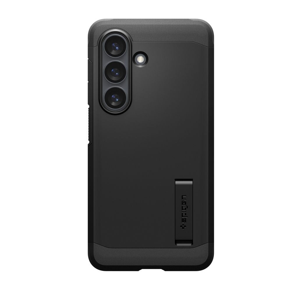 Samsung Galaxy S26+ (Plus) Spigen Tough Armor Hybrid Cover m. Kickstand - MagSafe Kompatibel - Sort