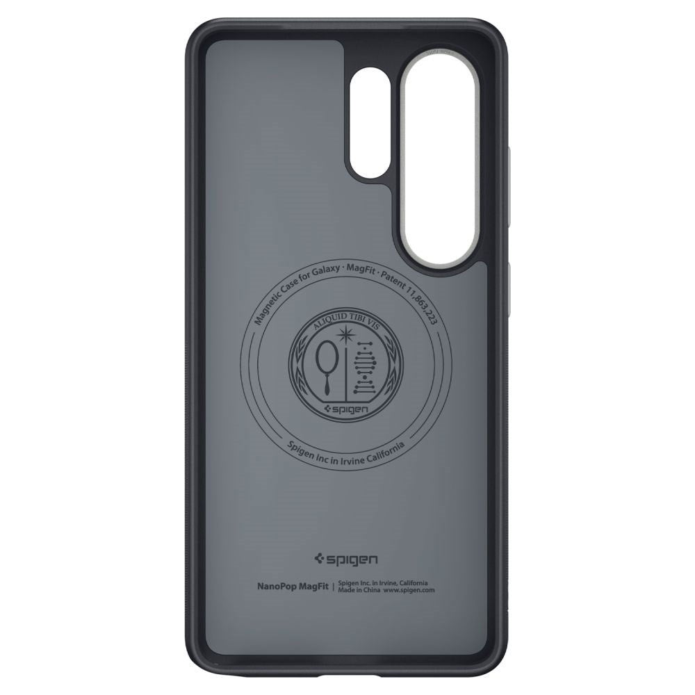 Samsung Galaxy S26 Ultra Spigen Nano Pop Hybrid Cover - MagSafe Kompatibel - Sort / Grå