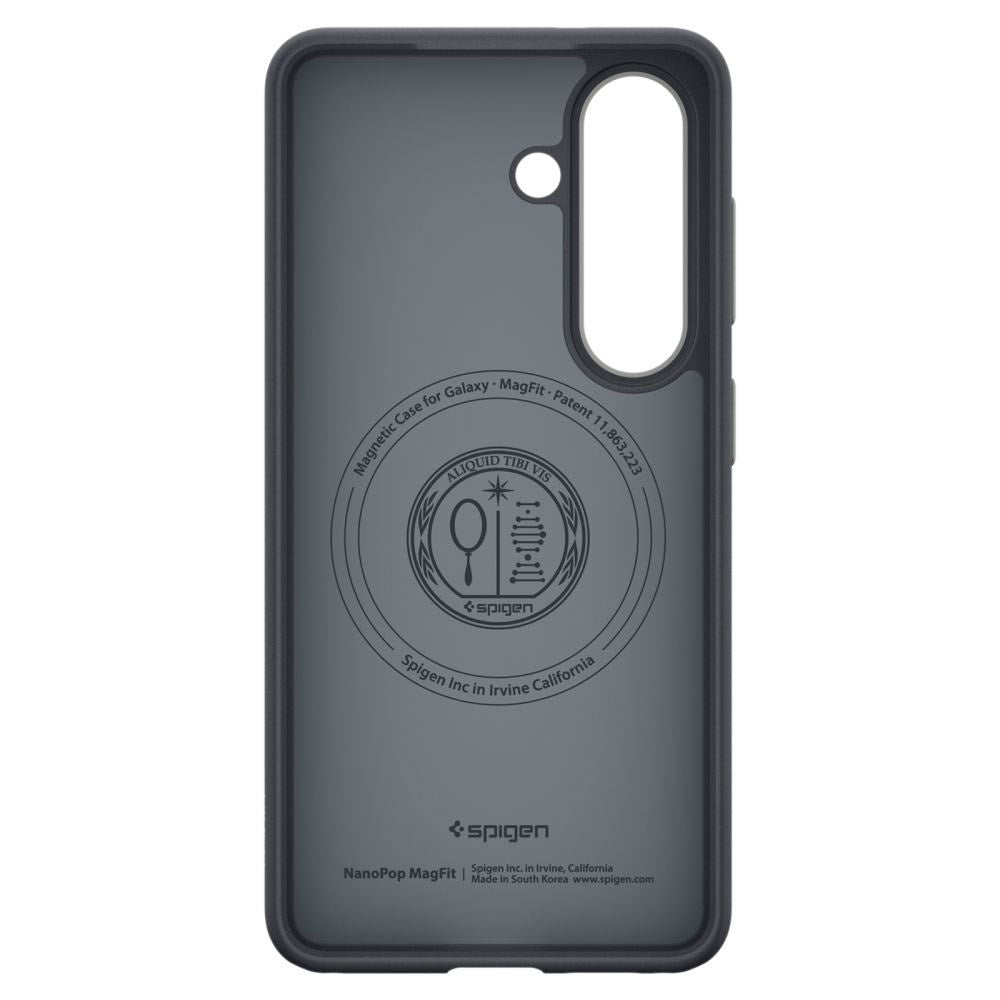 Samsung Galaxy S26 Spigen Nano Pop Hybrid Cover - MagSafe Kompatibel - Sort / Grå
