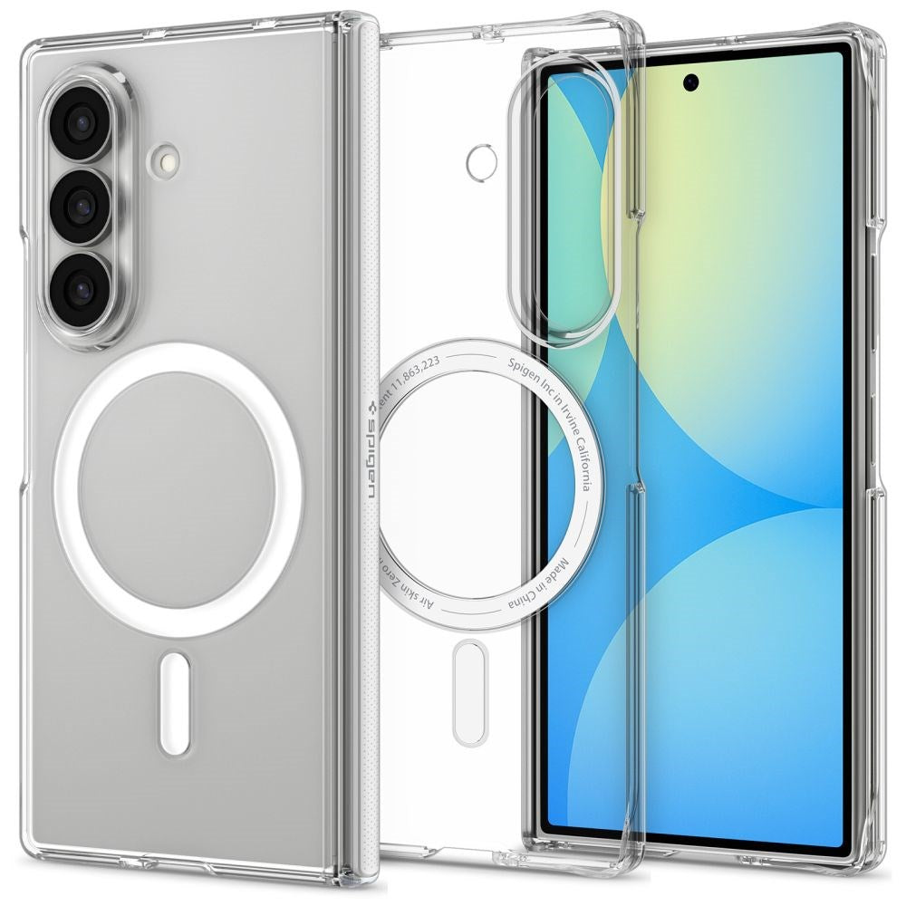 Samsung Galaxy Z Fold8 Ultra Spigen Air Skin Zero Cover - MagSafe Kompatibel - Gennemsigtig / Hvid