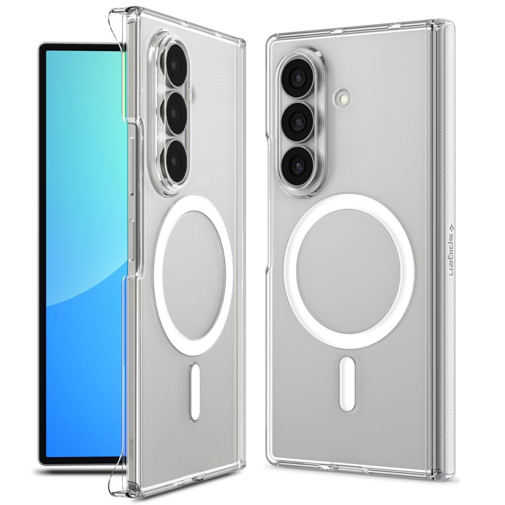 Samsung Galaxy Z Fold8 Ultra Spigen Air Skin Zero Cover - MagSafe Kompatibel - Gennemsigtig / Hvid