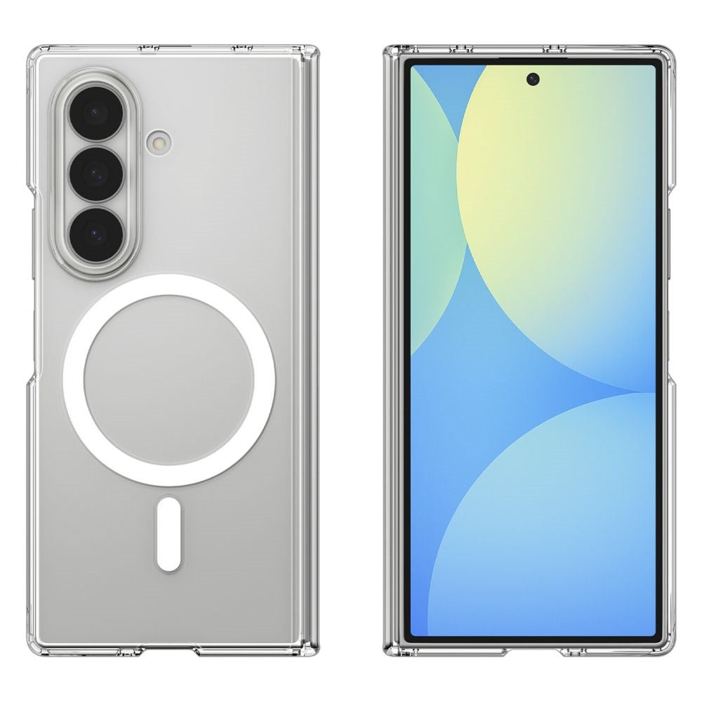 Samsung Galaxy Z Fold8 Ultra Spigen Air Skin Zero Cover - MagSafe Kompatibel - Gennemsigtig / Hvid