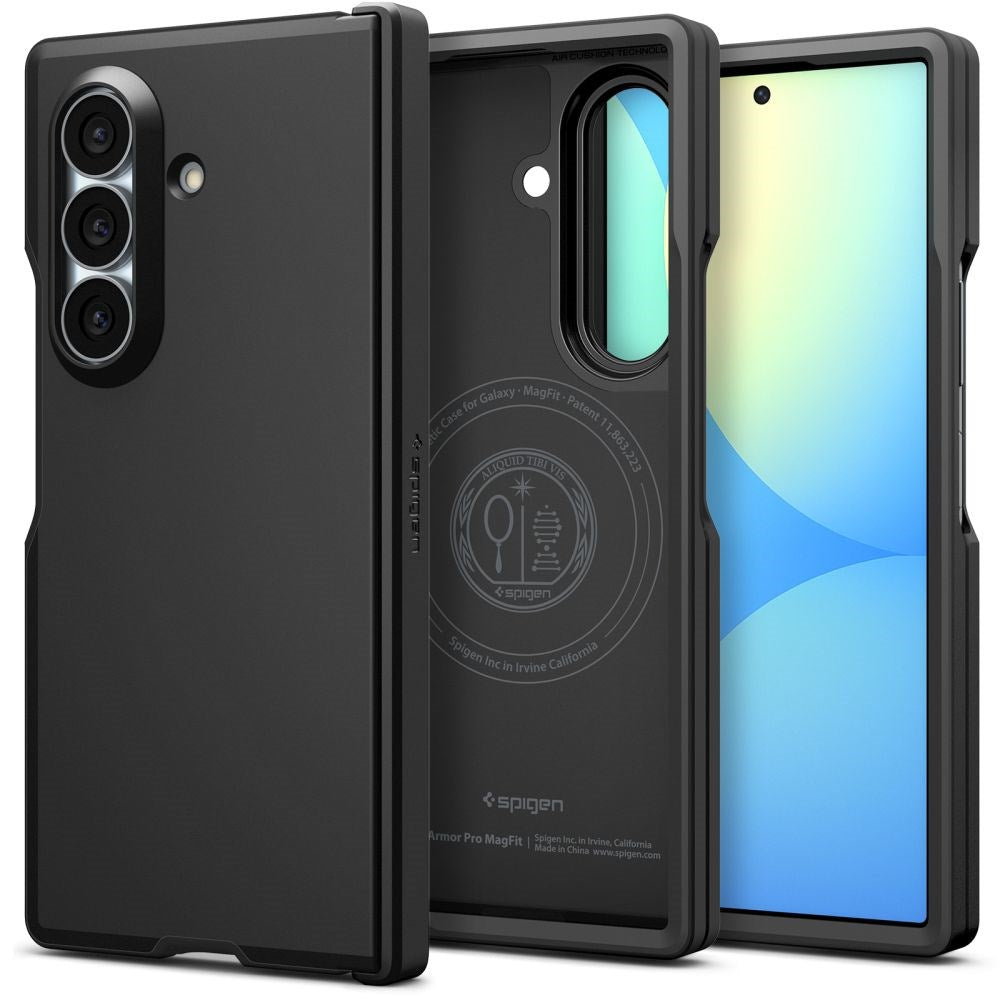 Samsung Galaxy Z Fold8 Ultra Spigen Tough Armor Pro Cover - MagSafe Kompatibel - Sort