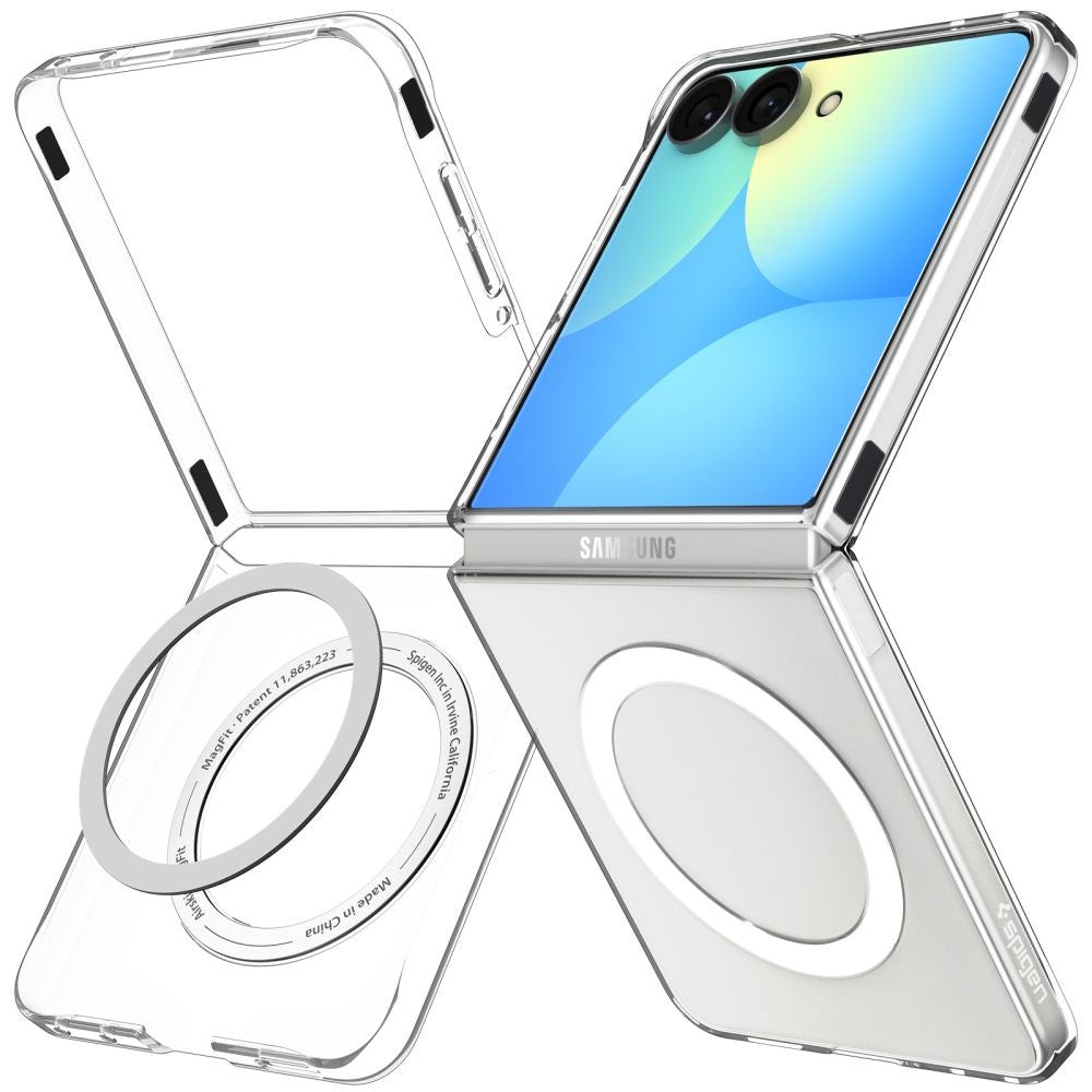Samsung Galaxy Z Flip8 Spigen Air Skin Cover - MagSafe Kompatibel - Gennemsigtig