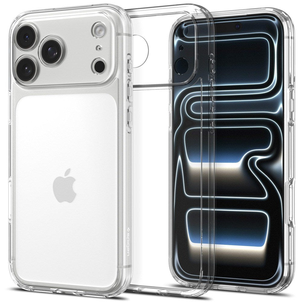 iPhone 18 Pro / 17 Pro Spigen Ultra Hybrid Cover - Gennemsigtig
