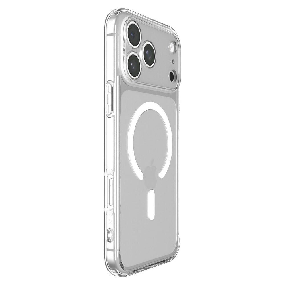 iPhone 18 Pro / 17 Pro Spigen Ultra Hybrid Cover - MagSafe Kompatibel - Gennemsigtig / Hvid