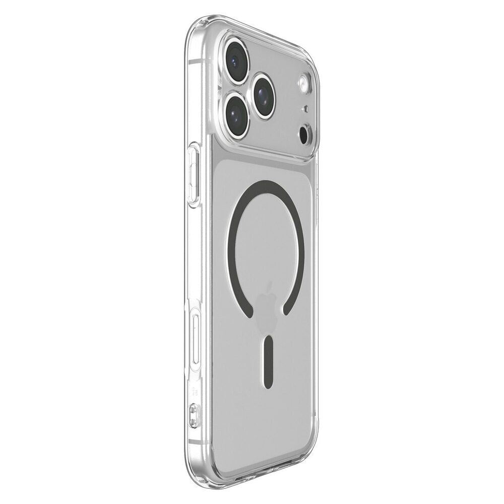 iPhone 18 Pro / 17 Pro Spigen Ultra Hybrid Cover - MagSafe Kompatibel - Gennemsigtig / Grå