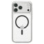 iPhone 18 Pro Max / 17 Pro Max Spigen Ultra Hybrid Cover - MagSafe Kompatibel - Gennemsigtig / Grå