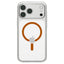 iPhone 18 Pro Max / 17 Pro Max Spigen Ultra Hybrid Cover - MagSafe Kompatibel - Gennemsigtig / Orange