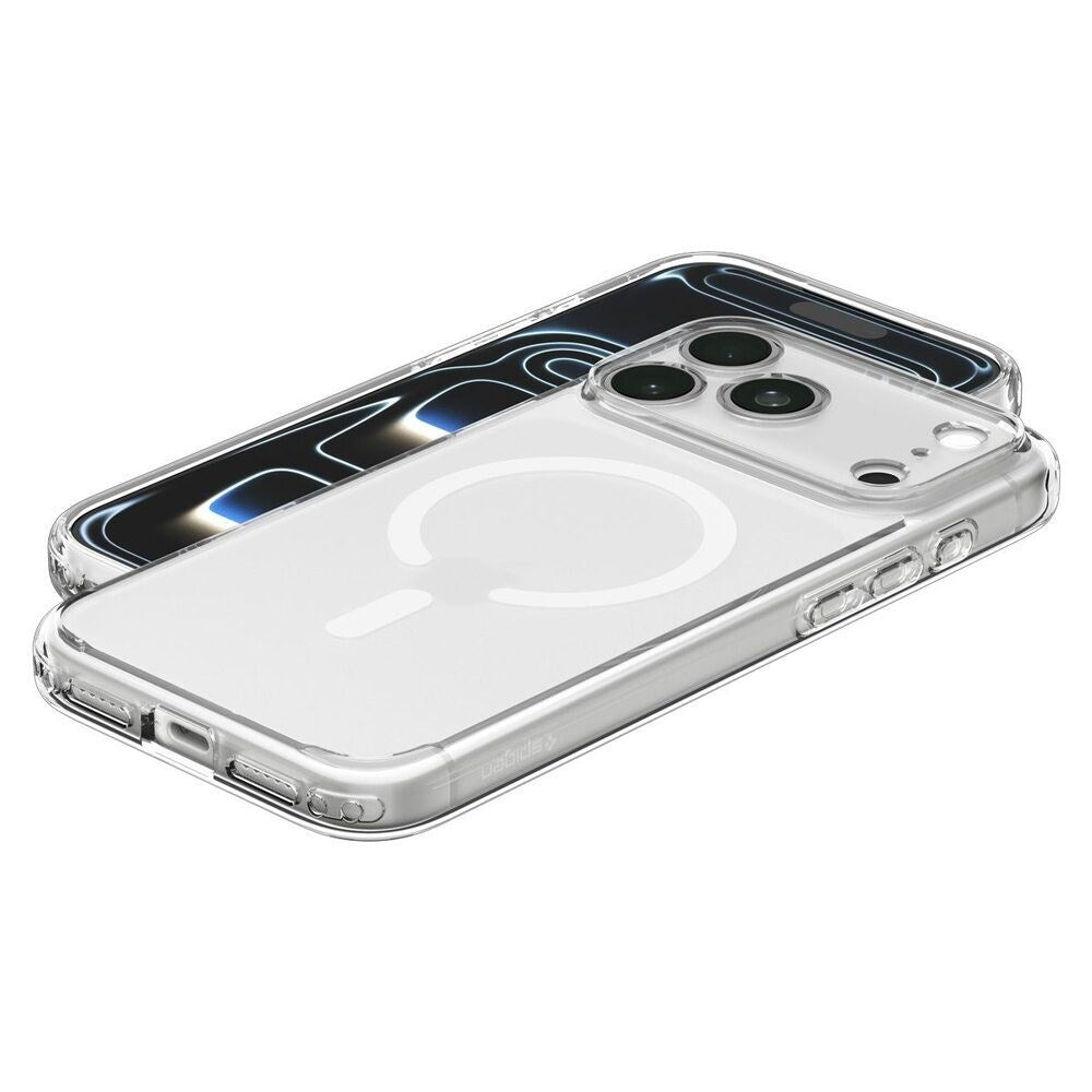 iPhone 18 Pro / 17 Pro Spigen Ultra Hybrid Cover - MagSafe Kompatibel - Mat Hvid