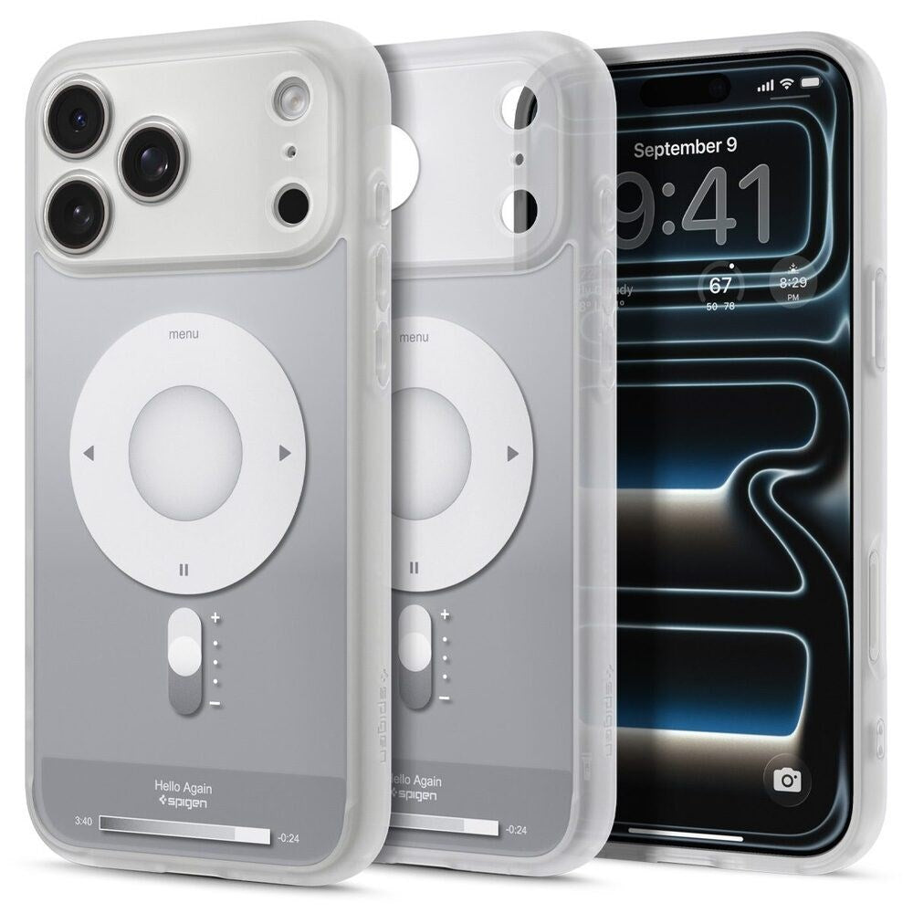 iPhone 18 Pro Max / 17 Pro Max Spigen Ultra Hybrid Cover - MagSafe Kompatibel - Sølv