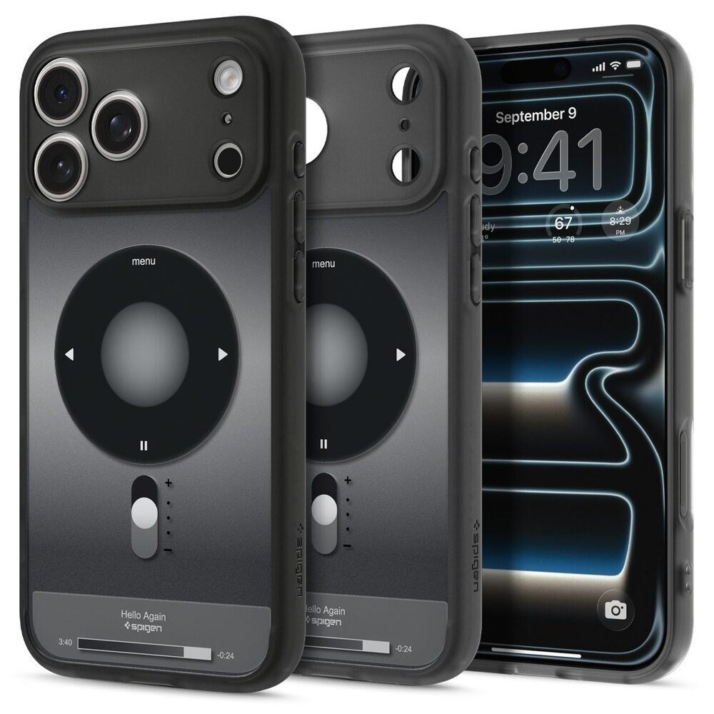 iPhone 18 Pro Max / 17 Pro Max Spigen Ultra Hybrid Cover - MagSafe Kompatibel - Sort
