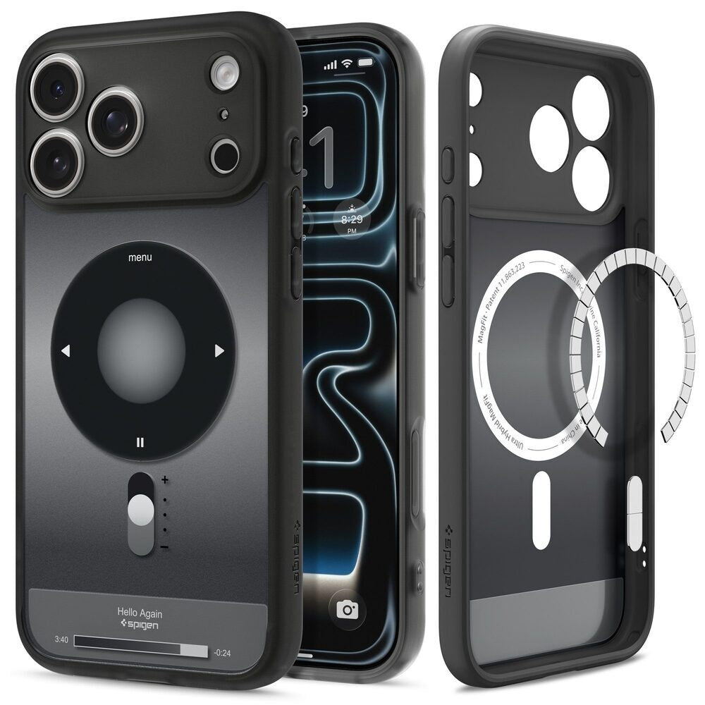 iPhone 18 Pro Max / 17 Pro Max Spigen Ultra Hybrid Cover - MagSafe Kompatibel - Sort