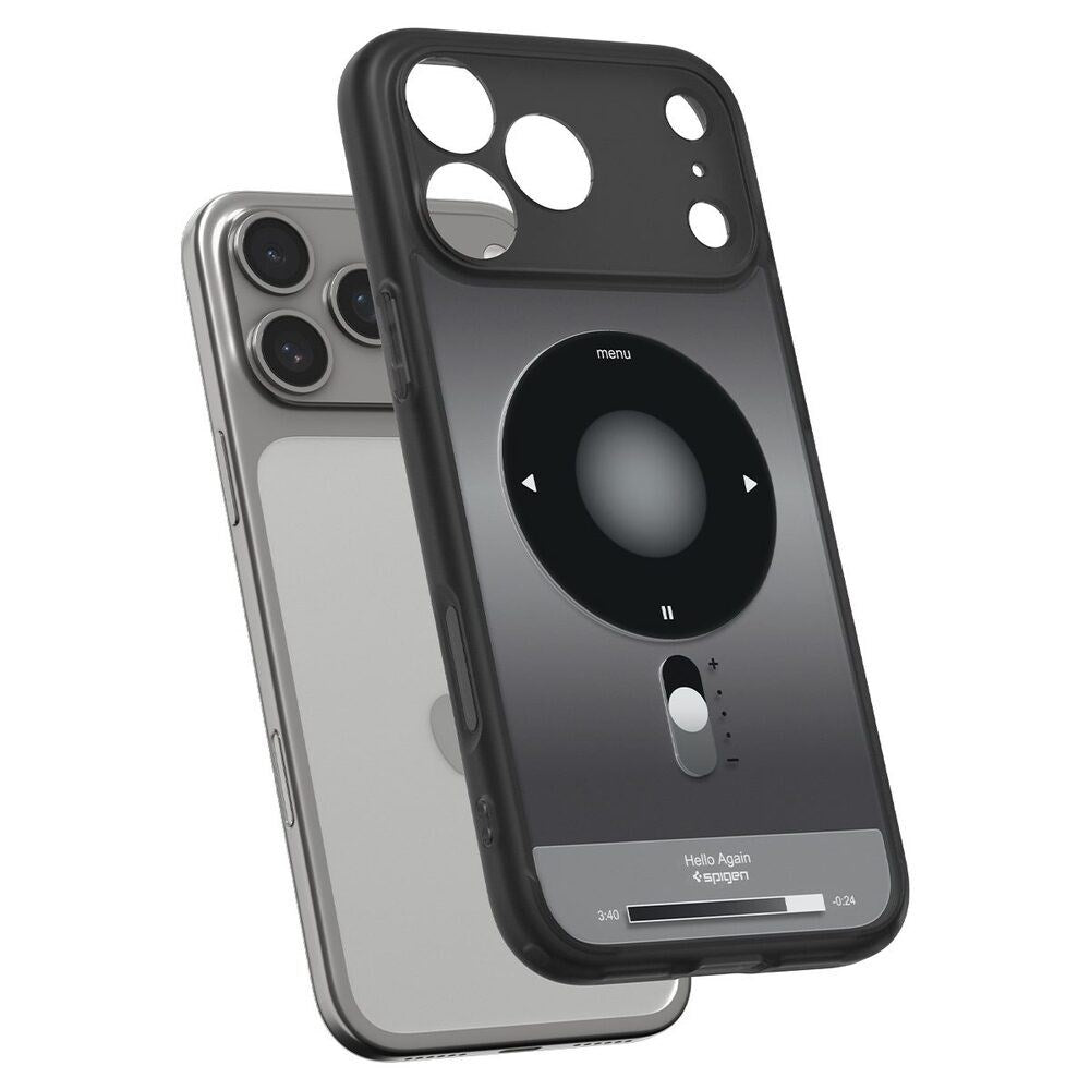 iPhone 18 Pro / 17 Pro Spigen Ultra Hybrid Cover - MagSafe Kompatibel - Sort