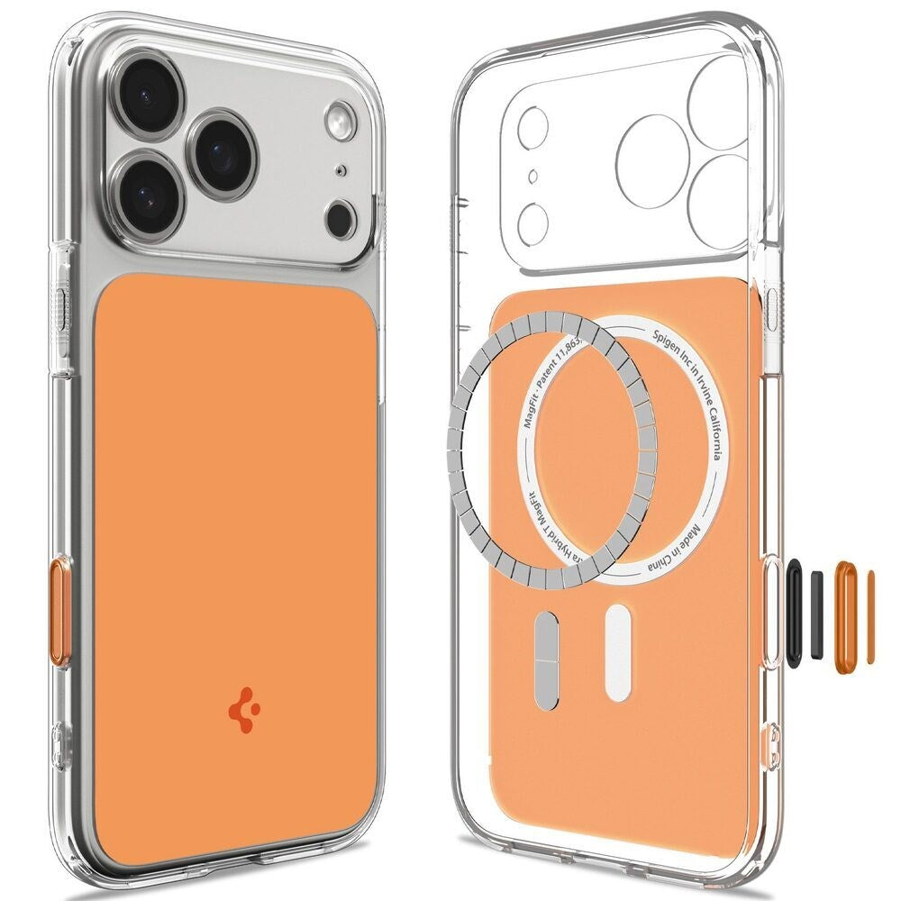 iPhone 18 Pro Max / 17 Pro Max Spigen Ultra Hybrid T Cover - MagSafe Kompatibel - Orange