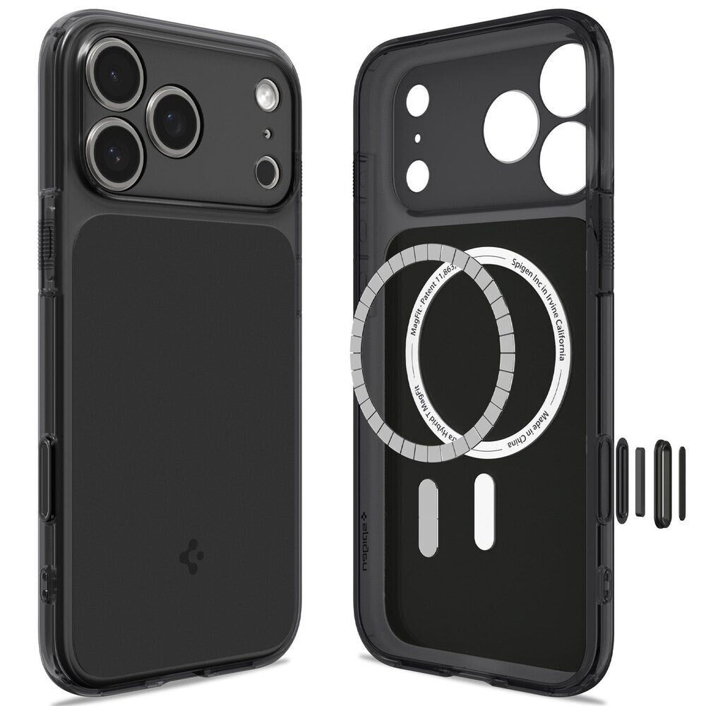 iPhone 18 Pro / 17 Pro Spigen Ultra Hybrid T Cover - MagSafe Kompatibel - Sort