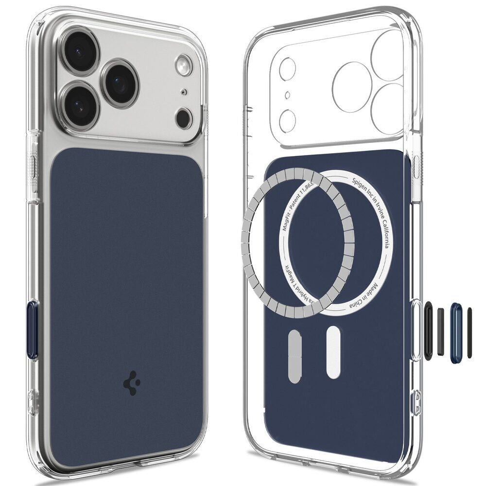 iPhone 18 Pro / 17 Pro Spigen Ultra Hybrid T Cover - MagSafe Kompatibel - Blå