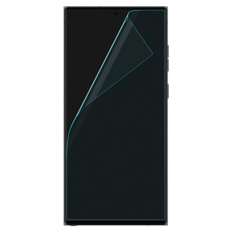 Samsung Galaxy S22 Ultra Spigen NeoFlex Beskyttelsesfilm - 2 Stk.- Gennemsigtig