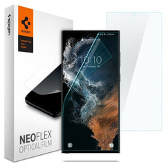 Samsung Galaxy S22 Ultra Spigen NeoFlex Beskyttelsesfilm - 2 Stk.- Gennemsigtig