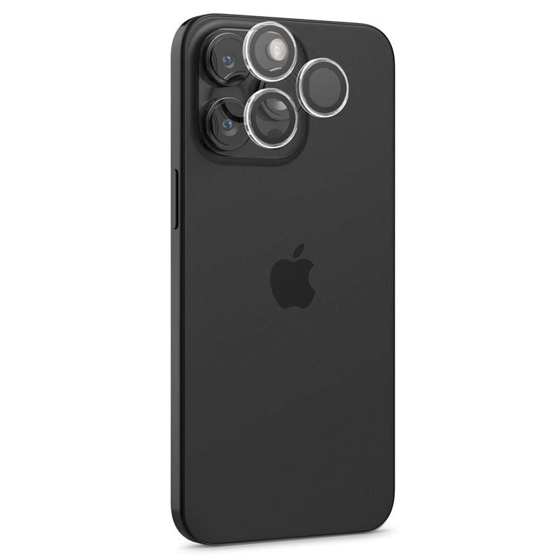 iPhone 16 Pro / 16 Pro Max / 15 Pro / 15 Pro Max / 14 Pro / 14 Pro Max Spigen EZ Fit. tR Optik Pro Kameralinse Beskyttelsesglas - 2 stk. - Gennemsigtig