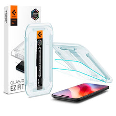 iPhone Air Spigen Glass tR EZ Fit Skærmbeskyttelsesglas - 2 stk - Gennemsigtig