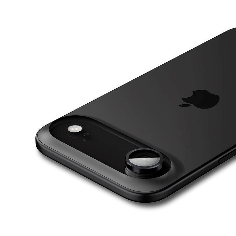 iPhone Air Spigen Glass tR EZ Fit Optik Pro Kameralinsebeskyttelsesglas - 2 stk - Sort
