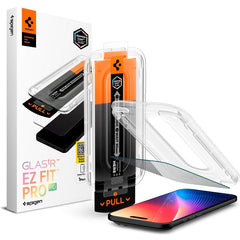 iPhone Air Spigen Glass tR EZ Fit Pro HD Skærmbeskyttelsesglas - Privacy Funktion - Gennemsigtig