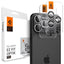 iPhone 17 Pro / 17 Pro Max / 16 Pro / 16 Pro Max / 15 Pro / 15 Pro Max / 14 Pro / 14 Pro Max Spigen Glass tR EZ Fit Optik Pro Kameralinsebeskyttelsesglas - 2 stk - Sølv