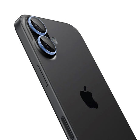 iPhone 17 Spigen Glass tR EZ Fit Optik Pro Kameralinsebeskyttelsesglas - 2 stk - Blå