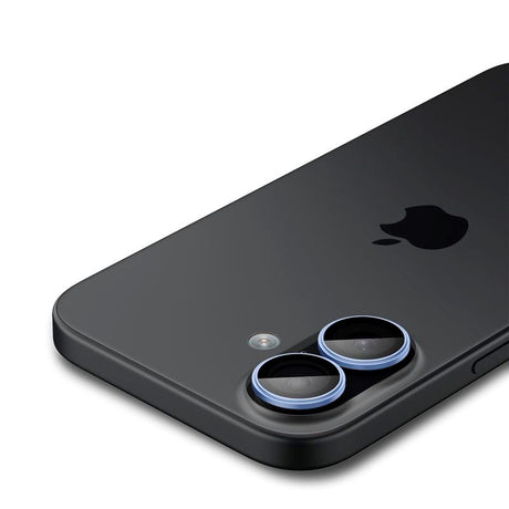 iPhone 17 Spigen Glass tR EZ Fit Optik Pro Kameralinsebeskyttelsesglas - 2 stk - Blå
