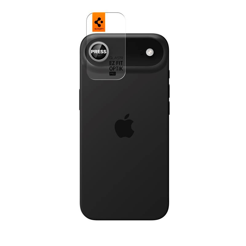 iPhone Air Spigen Glass tR EZ Fit Optik Pro Kameralinsebeskyttelsesglas - 2 stk - Sølv