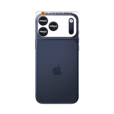 iPhone 17 Pro Spigen Glass tR EZ Fit Optik Pro XL Kamerabeskyttelse - Blå