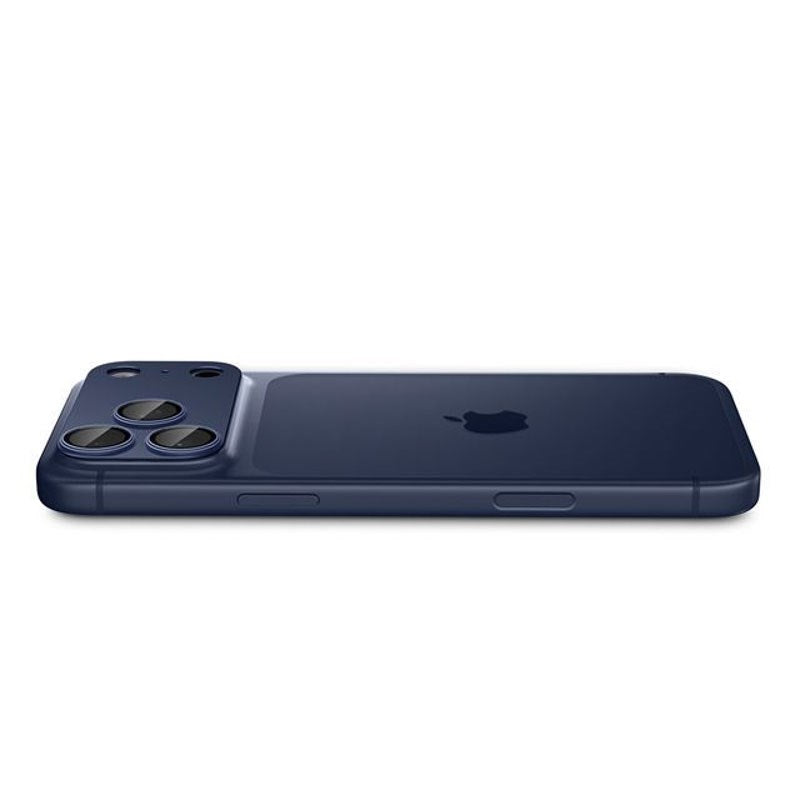 iPhone 17 Pro Spigen Glass tR EZ Fit Optik Pro XL Kamerabeskyttelse - Blå