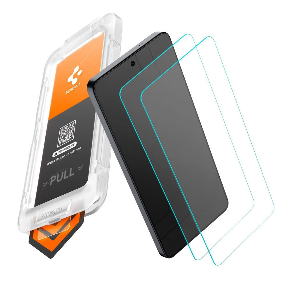 Samsung Galaxy S26 Ultra Spigen Glass tR EZ Fit Pro HD Skærmbeskyttelsesglas - 2 stk - Gennemsigtig