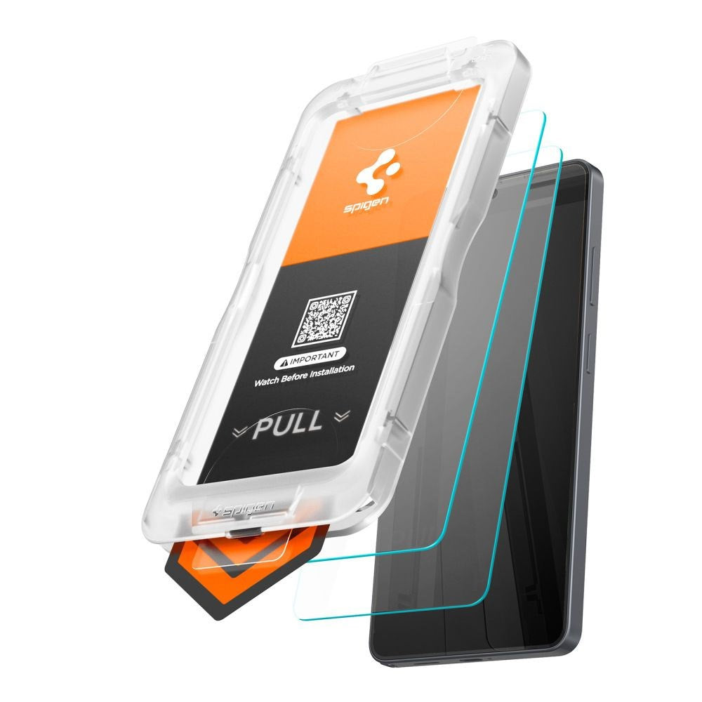 Samsung Galaxy S26 Ultra Spigen Glass tR EZ Fit Pro HD Skærmbeskyttelsesglas - 2 stk - Gennemsigtig