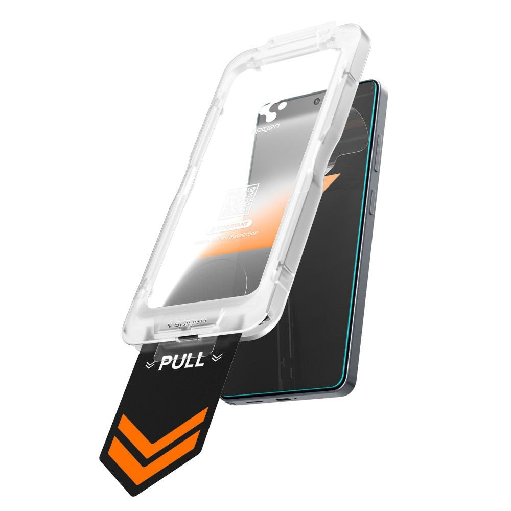 Samsung Galaxy S26 Ultra Spigen Glass tR EZ Fit Pro HD Skærmbeskyttelsesglas - 2 stk - Gennemsigtig