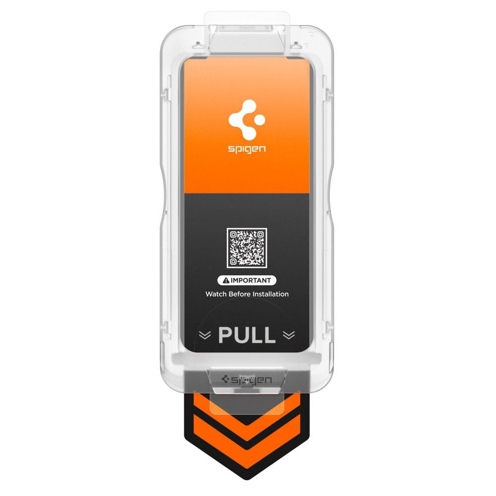 Samsung Galaxy S26 Spigen Glass tR EZ Fit Pro HD Skærmbeskyttelsesglas - Privacy Funktion - 2 stk - Gennemsigtig
