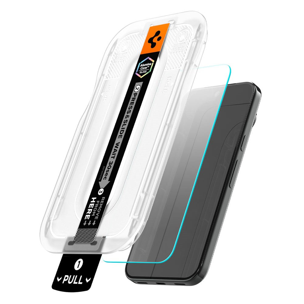 Google Pixel 11 / 11 Pro Spigen Glass tR EZ Fit Pro Skærmbeskyttelsesglas - 2 stk. - Gennemsigtig