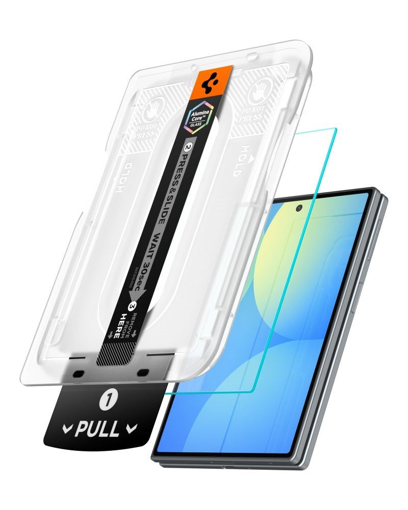 Samsung Galaxy Z Fold8 Spigen Glass tR EZ Fit Pro HD Skærmbeskyttelsesglas - Gennemsigtig