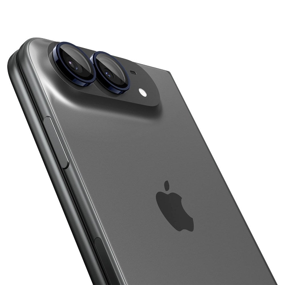iPhone Duo Spigen Glass tR EZ Fit Optik Pro Kameralinsebeskyttelse - 2 stk - Sort
