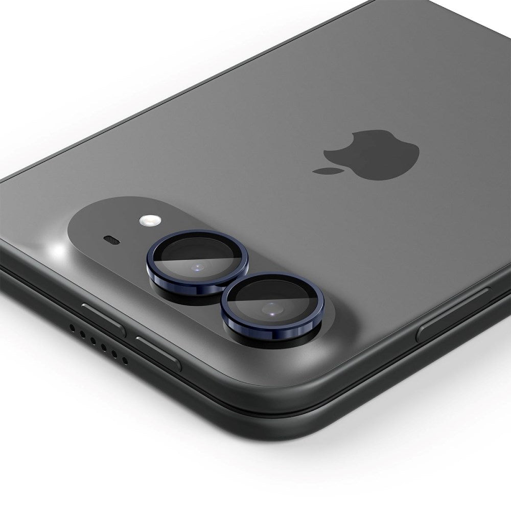 iPhone Duo Spigen Glass tR EZ Fit Optik Pro Kameralinsebeskyttelse - 2 stk - Sort