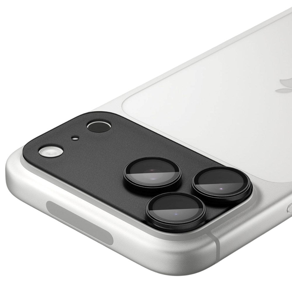 iPhone 18 Pro / 17 Pro Spigen Glass tR EZ Fit Optik Pro XL Kameralinsebeskyttelse - Grå
