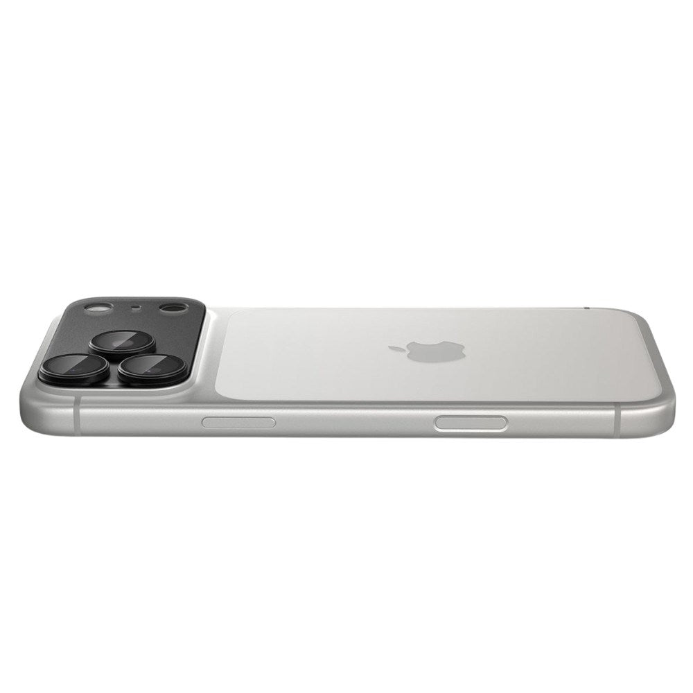 iPhone 18 Pro / 17 Pro Spigen Glass tR EZ Fit Optik Pro XL Kameralinsebeskyttelse - Grå